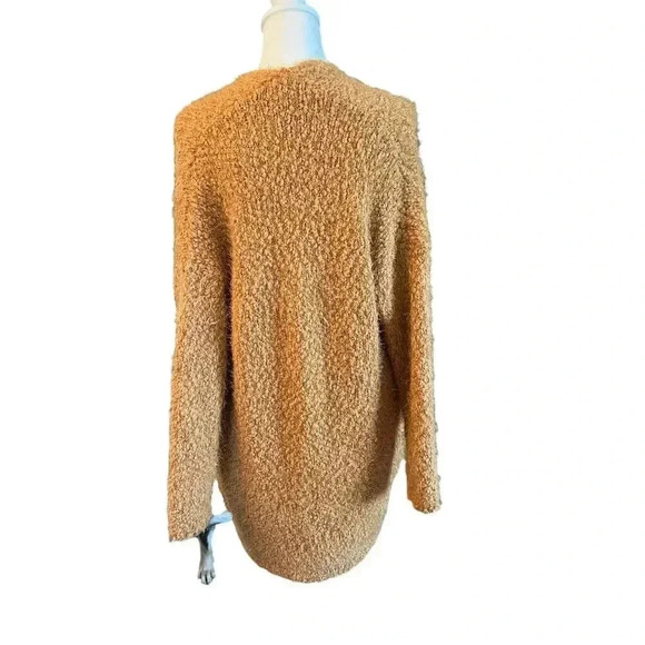 debut oversized cardigan orange soft fuzzy size m/l - Picture 4 of 6